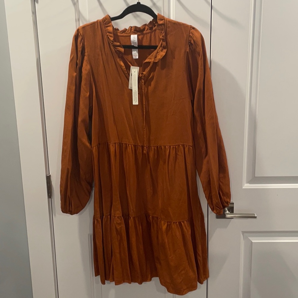 NWT anthropologie amadi tiered tunic dress